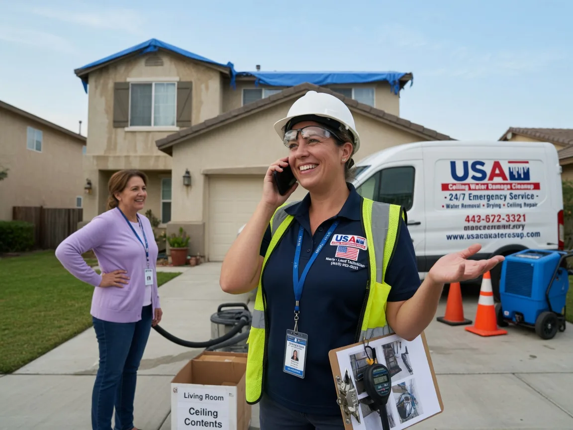 Ceiling Water Damage Restoration Harrold, TX FAQs